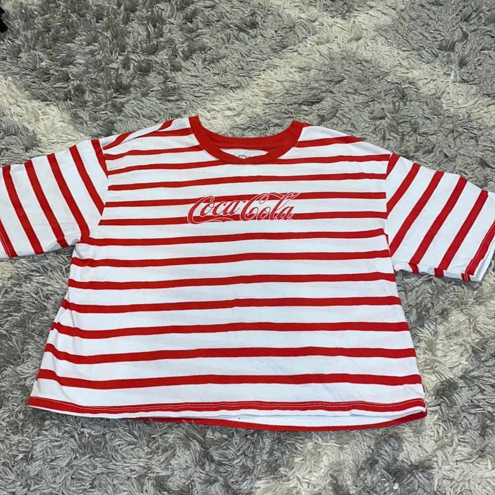 Striped Crop-Top Tee